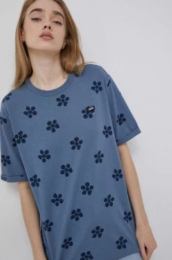 Γυναικεία Κοντομάνικο Βαμβακερό μπλουζάκι Vans μπλε -Vans Κατάστημα unnamed file 3774