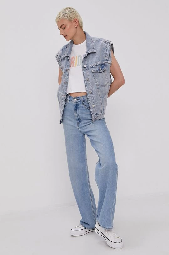 Γυναικεία Αμάνικος Top Vans χρώμα: άσπρο 4 Γυναικεία Αμάνικος Top Vans χρώμα: άσπρο - Image 2