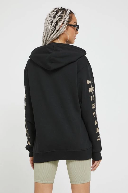 Γυναικεία Χωρίς φερμουάρ Βαμβακερή μπλούζα Vans χρώμα: μαύρο, 5 Γυναικεία Χωρίς φερμουάρ Βαμβακερή μπλούζα Vans χρώμα: μαύρο, - Image 3