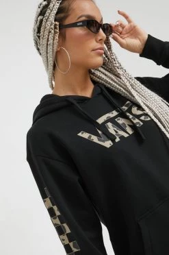 Γυναικεία Χωρίς φερμουάρ Βαμβακερή μπλούζα Vans χρώμα: μαύρο, 10 Γυναικεία Χωρίς φερμουάρ Βαμβακερή μπλούζα Vans χρώμα: μαύρο, -Vans Κατάστημα unnamed file 397