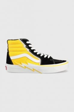 Γυναικεία Ψηλά Πάνινα παπούτσια Vans Sk8-hi Bolt κίτρινο