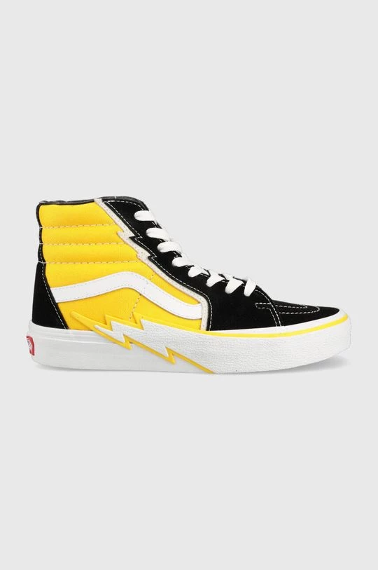 Γυναικεία Ψηλά Πάνινα παπούτσια Vans Sk8-hi Bolt κίτρινο 3 Γυναικεία Ψηλά Πάνινα παπούτσια Vans Sk8-hi Bolt κίτρινο