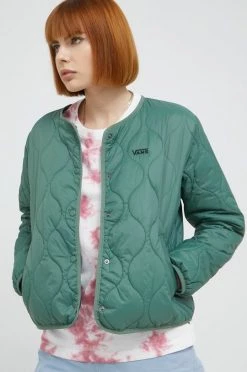 Γυναικεία Κοντά μπουφάν Μπουφάν δυο όψεων Vans πράσινο, -Vans Κατάστημα unnamed file 495