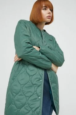 Γυναικεία Μακριά μπουφάν Μπουφάν δυο όψεων Vans πράσινο, -Vans Κατάστημα unnamed file 503