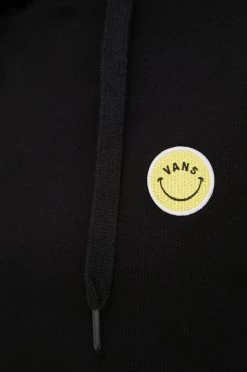 Γυναικεία Χωρίς φερμουάρ Βαμβακερή μπλούζα Vans χρώμα: μαύρο, -Vans Κατάστημα unnamed file 517