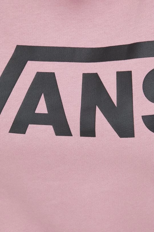 Γυναικεία Χωρίς φερμουάρ Βαμβακερή μπλούζα Vans χρώμα: ροζ, 7 Γυναικεία Χωρίς φερμουάρ Βαμβακερή μπλούζα Vans χρώμα: ροζ, - Image 5