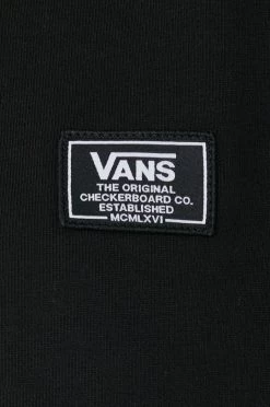 Γυναικεία Χωρίς φερμουάρ Βαμβακερή μπλούζα Vans χρώμα: μαύρο, -Vans Κατάστημα unnamed file 547