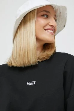 Γυναικεία Χωρίς φερμουάρ Βαμβακερή μπλούζα Vans χρώμα: μαύρο, 10 Γυναικεία Χωρίς φερμουάρ Βαμβακερή μπλούζα Vans χρώμα: μαύρο, -Vans Κατάστημα unnamed file 556