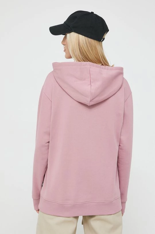 Γυναικεία Χωρίς φερμουάρ Βαμβακερή μπλούζα Vans χρώμα: ροζ, 5 Γυναικεία Χωρίς φερμουάρ Βαμβακερή μπλούζα Vans χρώμα: ροζ, - Image 3