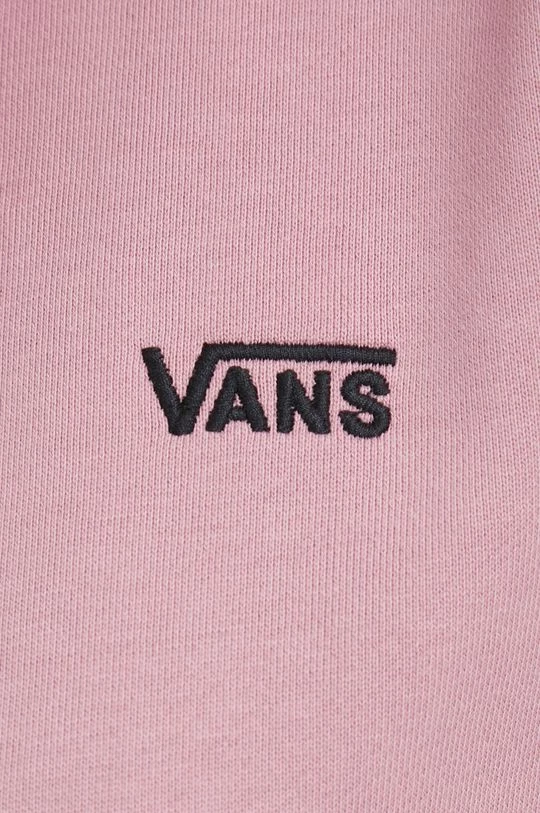 Γυναικεία Χωρίς φερμουάρ Βαμβακερή μπλούζα Vans χρώμα: ροζ, 7 Γυναικεία Χωρίς φερμουάρ Βαμβακερή μπλούζα Vans χρώμα: ροζ, - Image 5