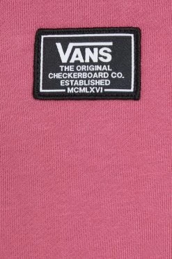 Γυναικεία Χωρίς φερμουάρ Βαμβακερή μπλούζα Vans χρώμα: μοβ, -Vans Κατάστημα unnamed file 601