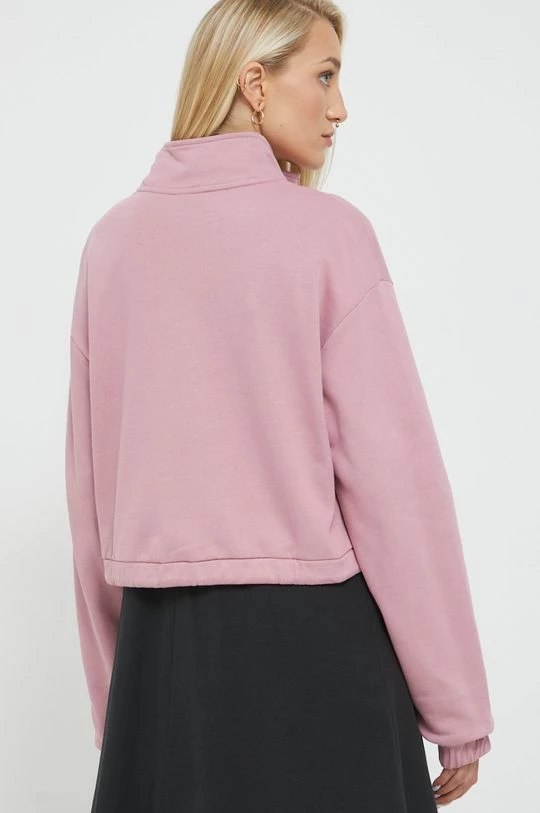 Γυναικεία Χωρίς φερμουάρ Βαμβακερή μπλούζα Vans χρώμα: ροζ, 4 Γυναικεία Χωρίς φερμουάρ Βαμβακερή μπλούζα Vans χρώμα: ροζ, - Image 2