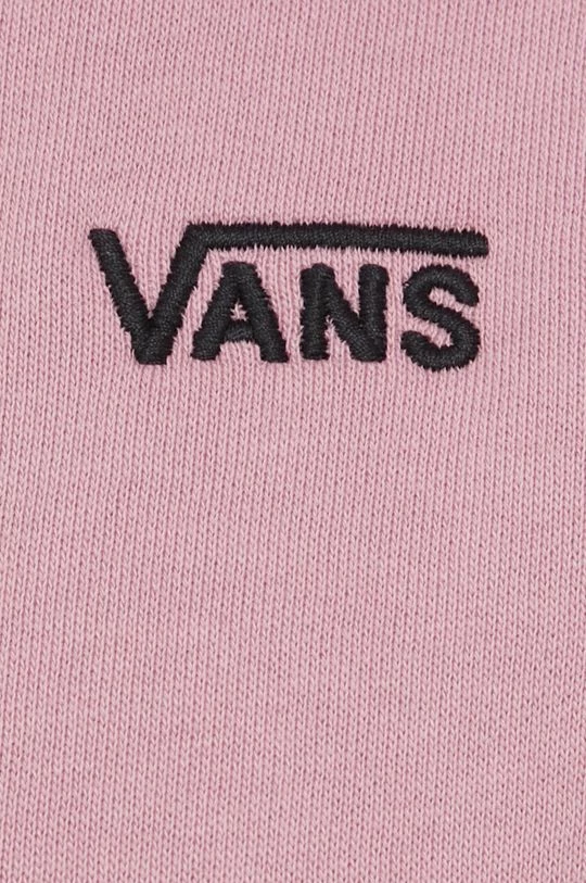 Γυναικεία Χωρίς φερμουάρ Βαμβακερή μπλούζα Vans χρώμα: ροζ, 7 Γυναικεία Χωρίς φερμουάρ Βαμβακερή μπλούζα Vans χρώμα: ροζ, - Image 5