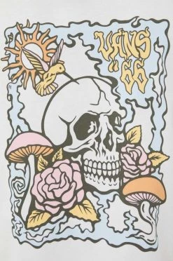 Γυναικεία Μακρυμάνικο Βαμβακερή μπλούζα με μακριά μανίκια Vans μπεζ, -Vans Κατάστημα unnamed file 653