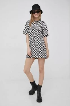 Γυναικεία Φορέματα Βαμβακερό φόρεμα Vans μαύρο, -Vans Κατάστημα unnamed file 655