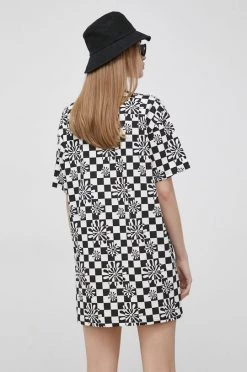 Γυναικεία Φορέματα Βαμβακερό φόρεμα Vans μαύρο, -Vans Κατάστημα unnamed file 656