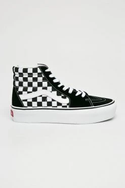 Γυναικεία Ψηλά Vans - Πάνινα παπούτσια Sk8-Hi Platform 2 λευκό