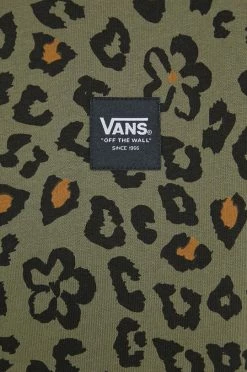 Γυναικεία Χωρίς φερμουάρ Βαμβακερή μπλούζα Vans χρώμα: πράσινο, -Vans Κατάστημα unnamed file 937