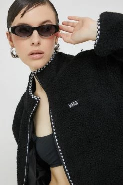 Γυναικεία Με φερμουάρ Μπλούζα Vans μαύρο, -Vans Κατάστημα unnamed file 975